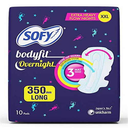 SOFY OVERNIGHT 10 PADS